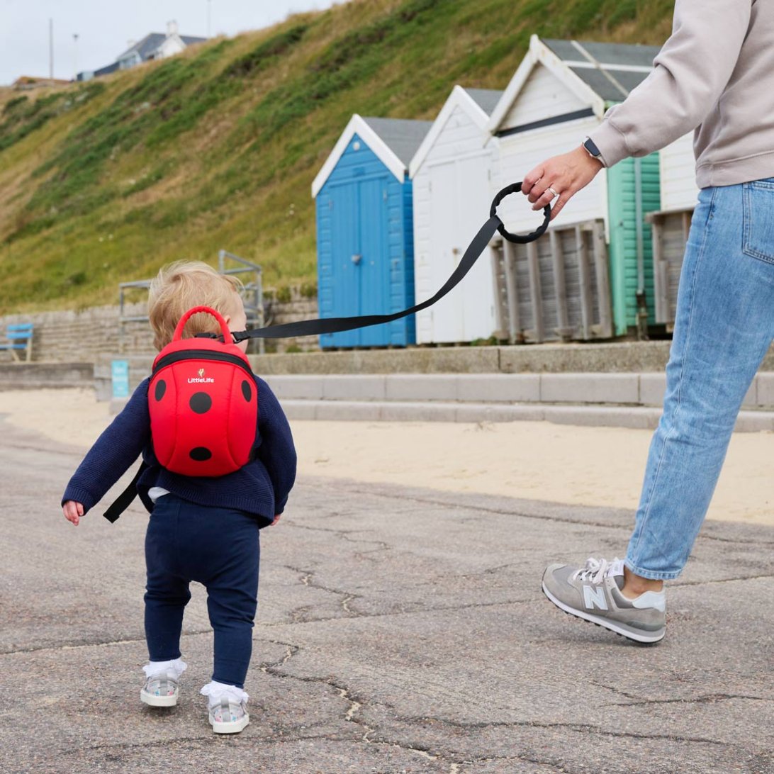 Ladybird Backpack with Rein Toddler Backpacks LittleLife