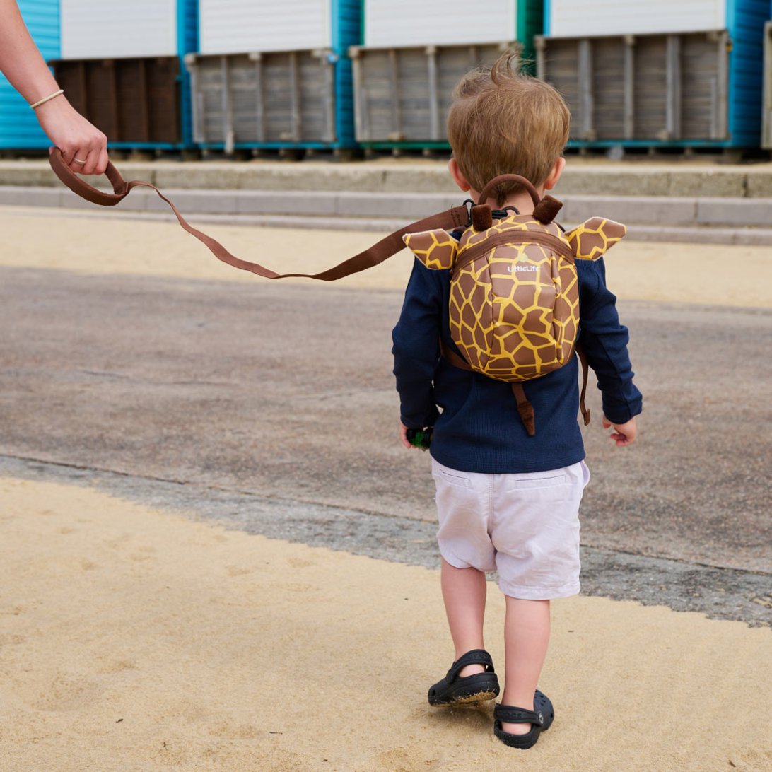 Giraffe Backpack with Rein Toddler Backpacks LittleLife