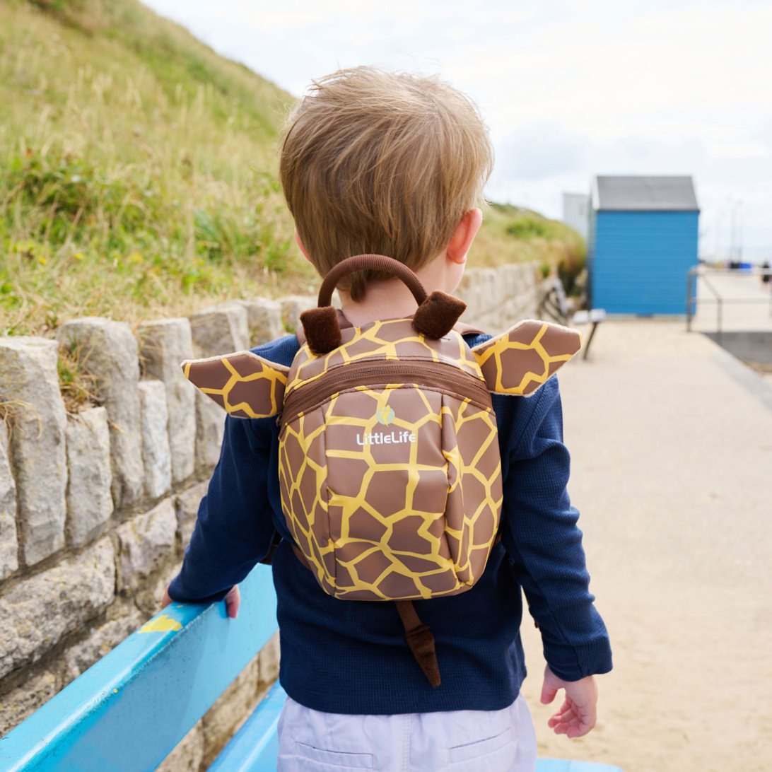 Giraffe Backpack with Rein Toddler Backpacks LittleLife