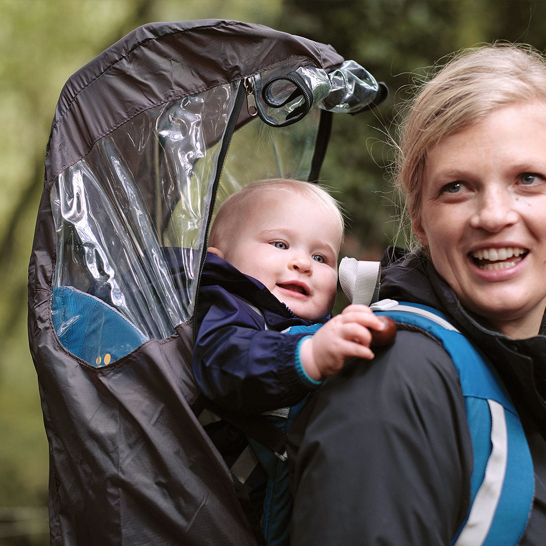 Infant carrier outlet cover