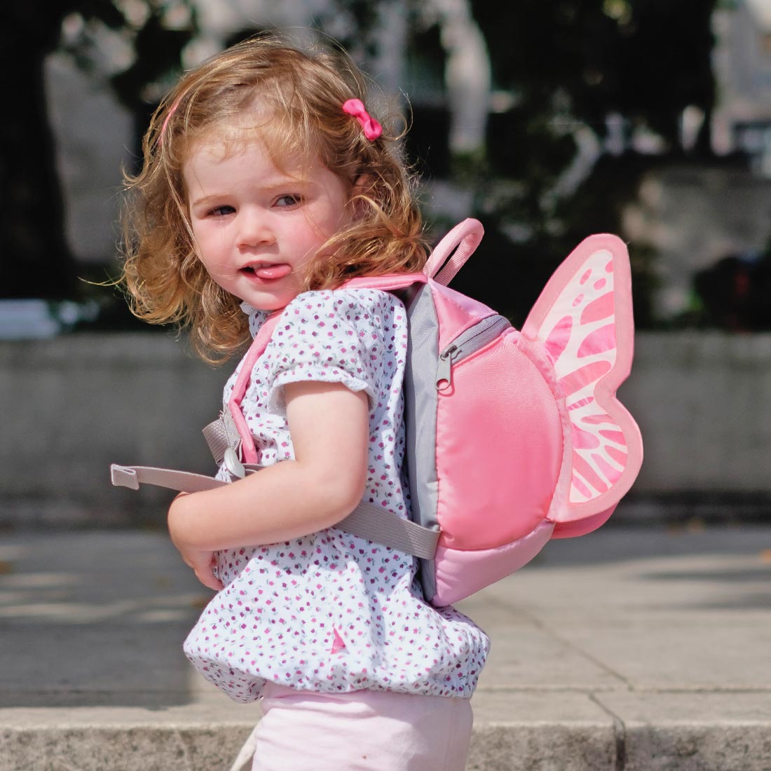 Butterfly Toddler Backpack with Rein